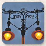 Heart shaped pole coasters