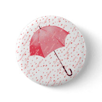 HEART SHOWERS by SHARON SHARPE Pinback Buttons