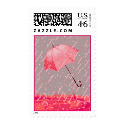 HEART SHOWERS by SHARON SHARPE Postage