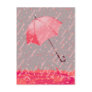 HEART SHOWERS by SHARON SHARPE Postcard