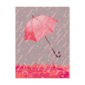 HEART SHOWERS by SHARON SHARPE postcards by sharonsharpe HEART SHOWERS by SHARON SHARPE postcards