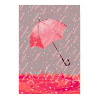 HEART SHOWERS by SHARON SHARPE print