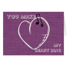 Heart Sing Card