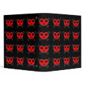 Heart Skull & Crossbones Tiled binders