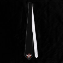 Heart Skulls Tie