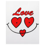 Heart Smiley Face letterhead