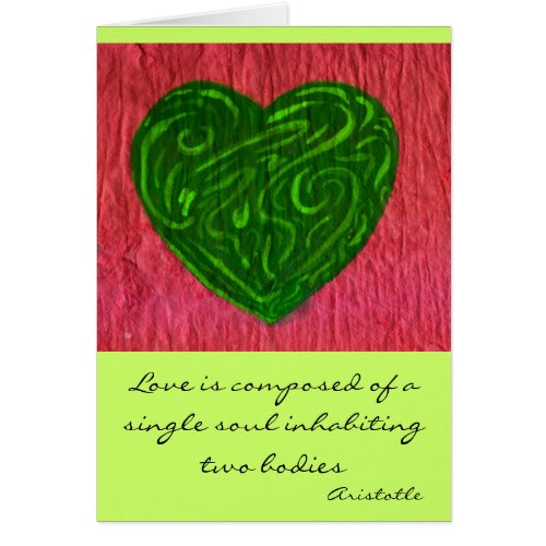 Heart & Soul card
