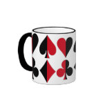 Heart Spade Diamond Club mugs