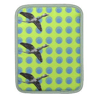 Heart Spring Birds iPad Sleeve rickshaw_sleeve