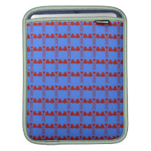 Heart Spring Birds iPad Sleeve