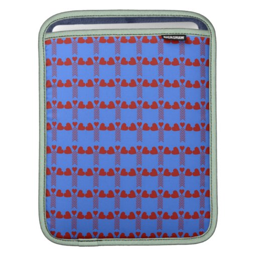 Heart Spring Birds iPad Sleeve