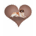 Heart St. Bernard t-shirts