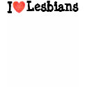 heart stain, I , Lesbians t-shirts