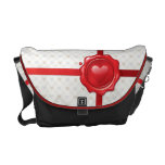 Heart Stamp 1 Messenger Bag