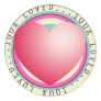 heart stamp sticker