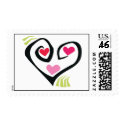 Heart Stamps stamp