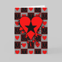 Heart Star Card