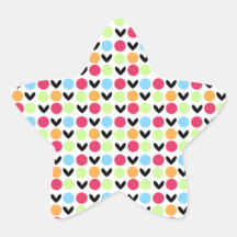 Heart Star Stickers