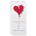 Heart &amp; Stars Rack Card