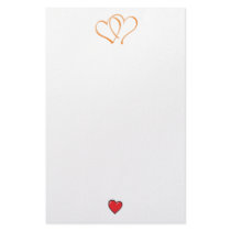 Heart Stationary stationery