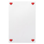 Heart stationery