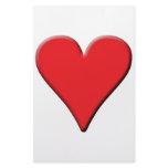Heart Personalized Stationery