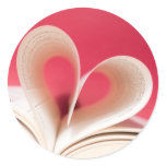 Heart sticker