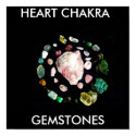 heart stones, HEART CHAKRA , GEMSTONES posters