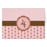 Heart Strings and Polka Dots Custom Card