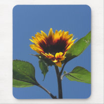 Heart Sunflower Mousepad