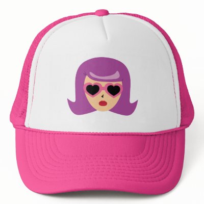 Cartoon Pink Sunglasses