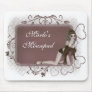 Heart Tag Elf Design - Customizable Mousepad