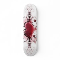 heart tattoo design skateboards by BabiiGurlC heart tattoo design skateboards