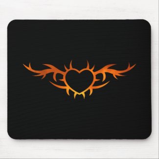 Heart Tattoo mousepad