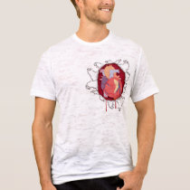 Heart Tearing through Chest T-Shirt