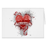 Heart Telemann Card