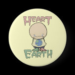 Heart the Earth buttons