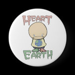 Heart the Earth buttons