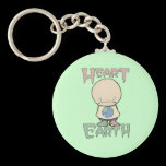 Heart the Earth keychains