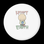 Heart the Earth magnets