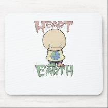 Heart the Earth mousepads by cimmerrian Heart the Earth mousepads