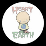 Heart the Earth stickers