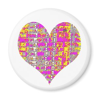 Heart Throb Fridge Magnet