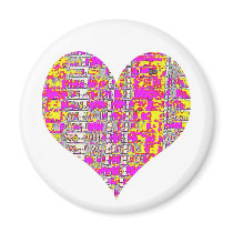 Heart Throb magnets by doonagiri Heart Throb magnets