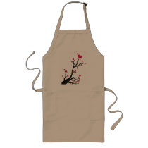 heart tree black aprons