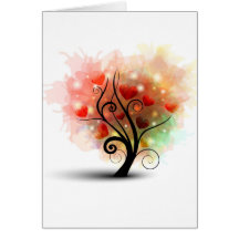 Heart Tree Card