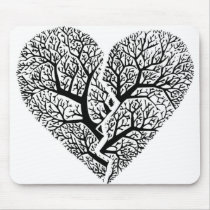 Heart Tree Mousepad