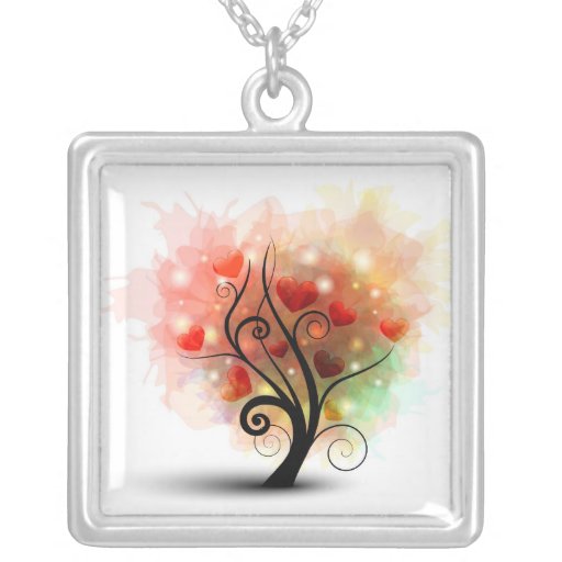 Heart Tree Necklace