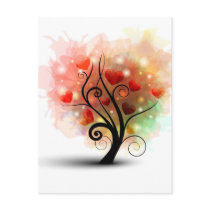 Heart Tree Postcard