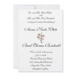 Heart Tree Wedding Invitation
